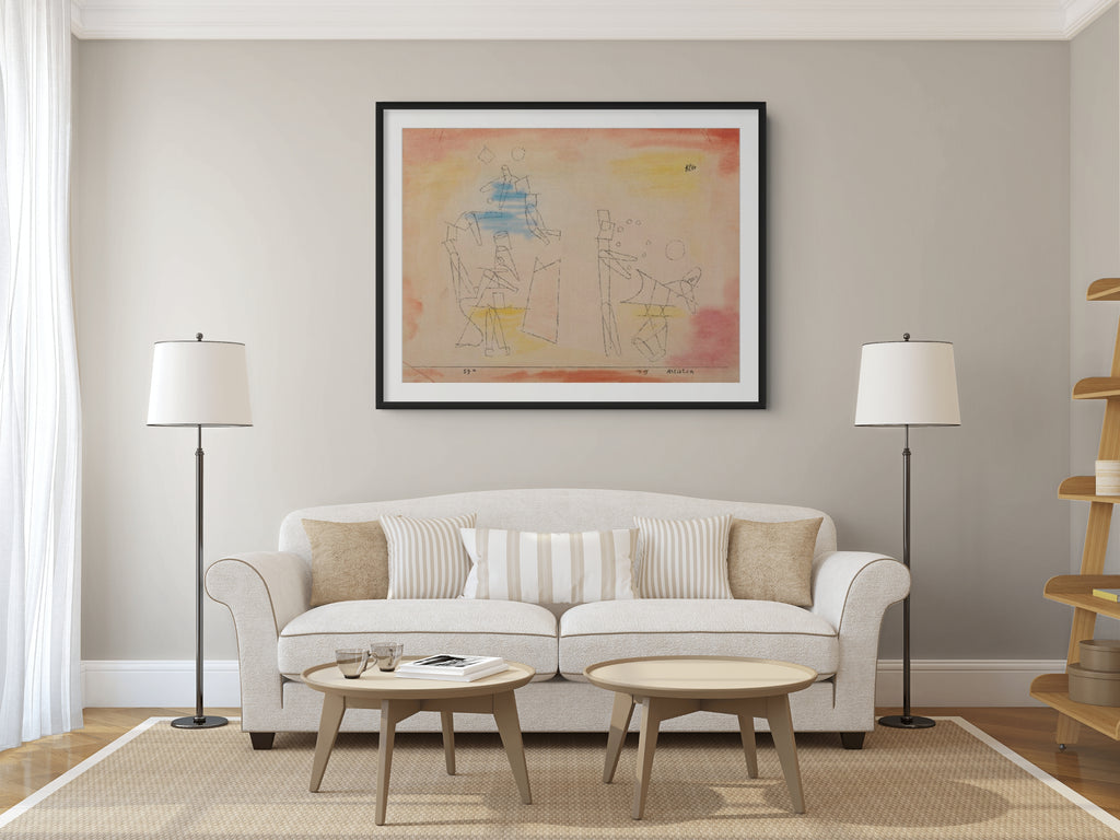Angel applicant - Paul Klee - Premium canvas 430g (gallery quality)