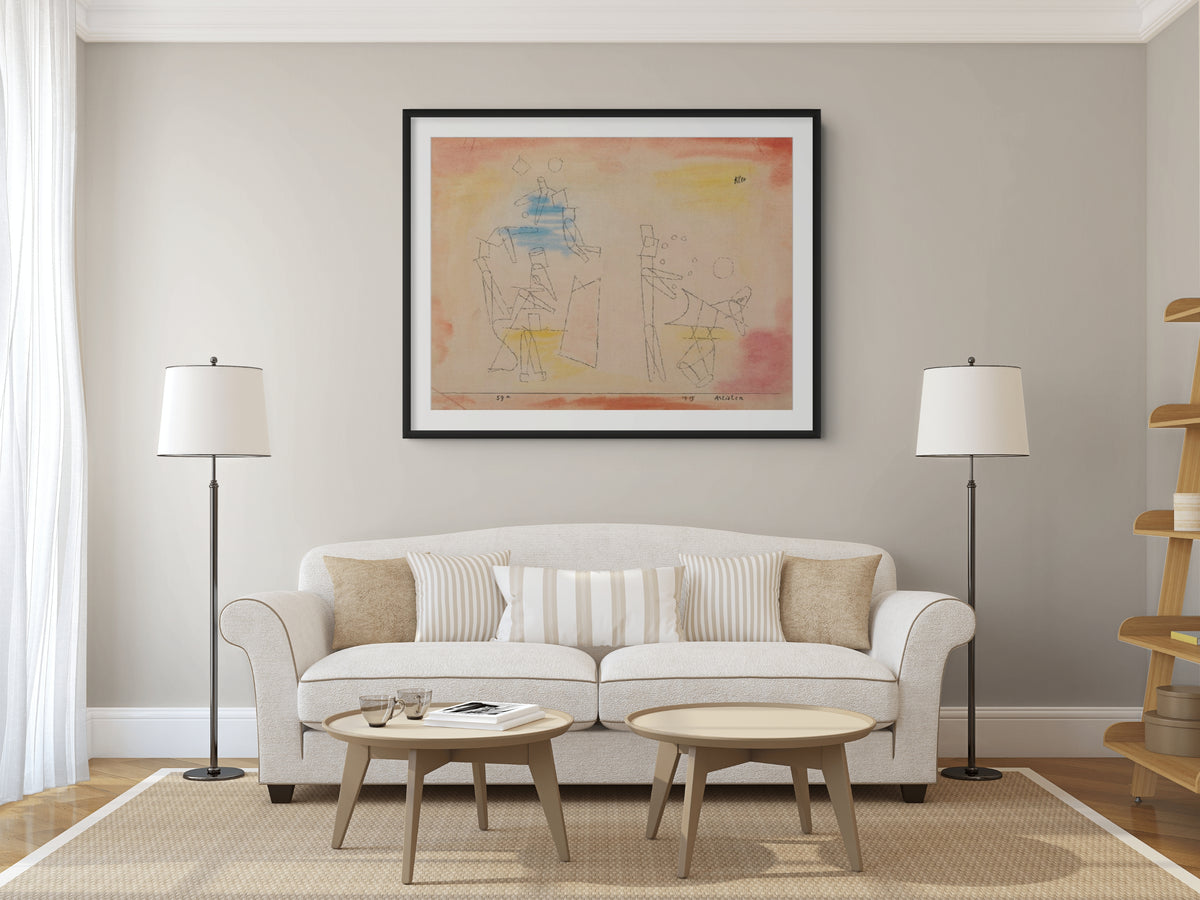 Angel applicant - Paul Klee - Premium canvas 430g (gallery quality)