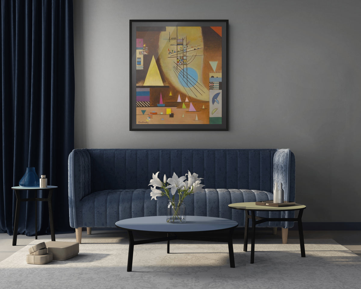 Couple à cheval - Vassily Kandinsky - Toile premium 430g (qualité galerie)