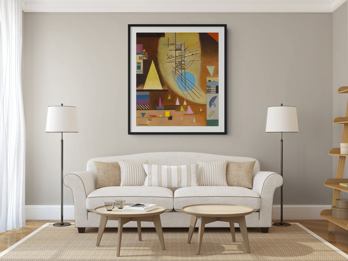 Couple à cheval - Vassily Kandinsky - Toile premium 430g (qualité galerie)