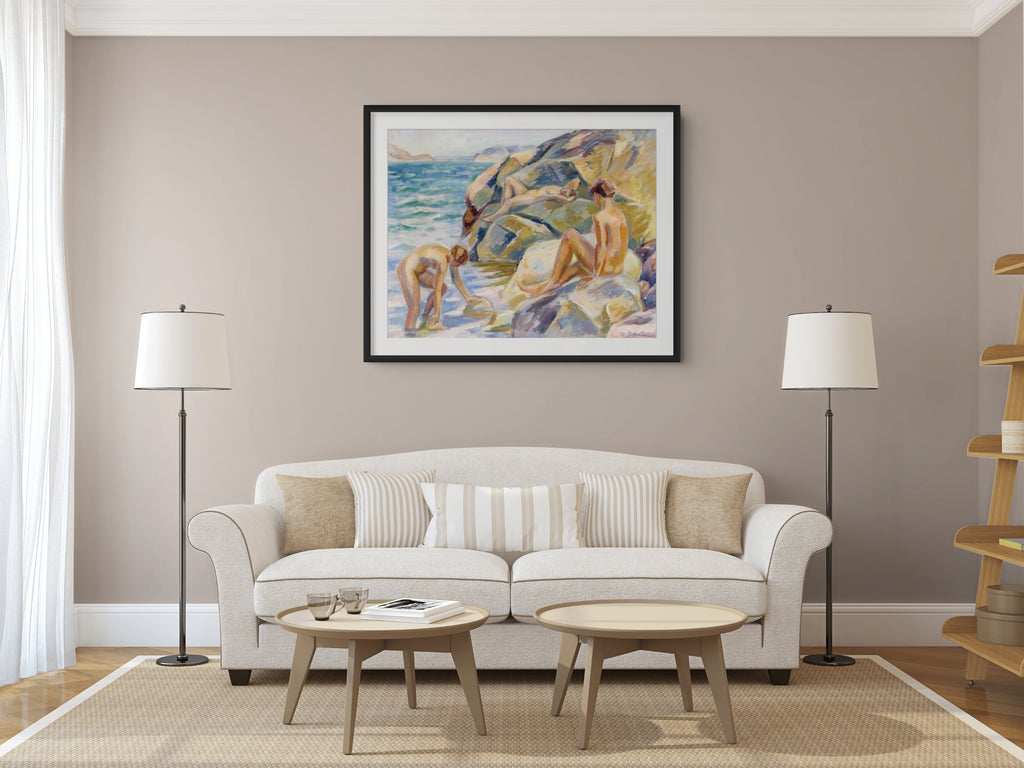 The Kiss - Edvard Munch - Premium canvas 430g (gallery quality)