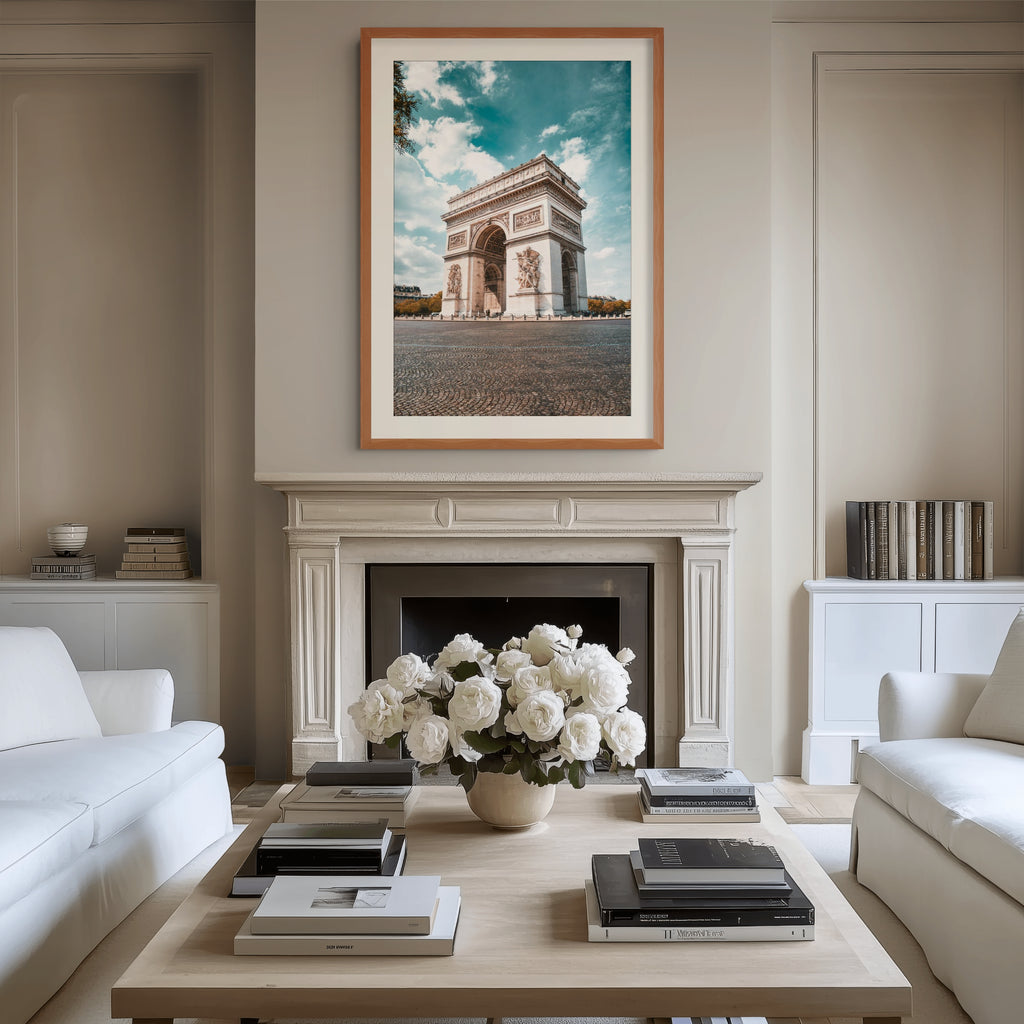 Cielo y Paisaje - Lienzo premium 430g (calidad de galeria)