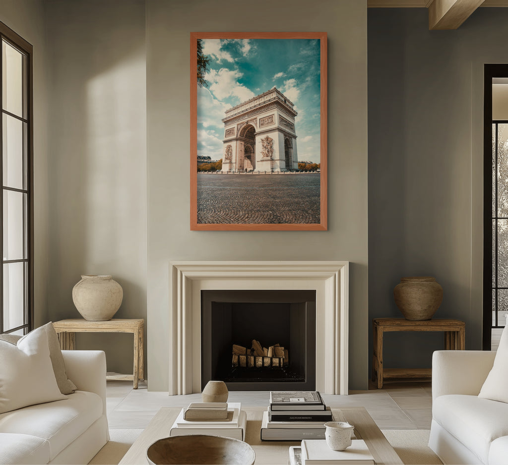 Cielo y Paisaje - Lienzo premium 430g (calidad de galeria)