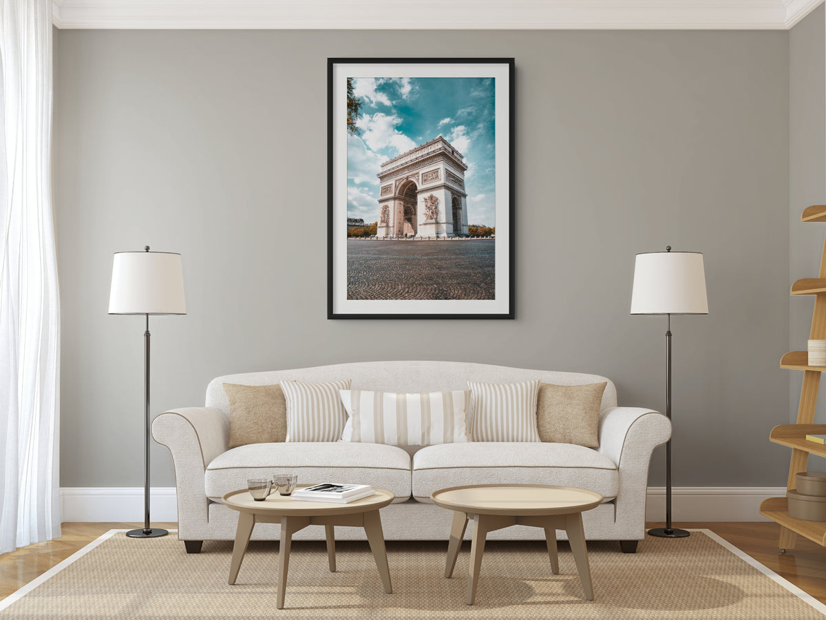 Cielo y Paisaje - Lienzo premium 430g (calidad de galeria)