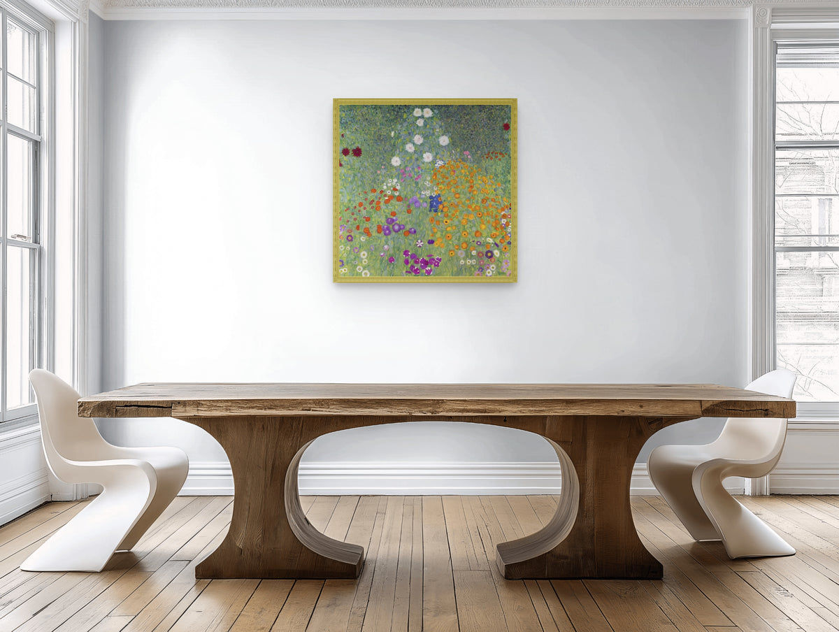 Jardin de ferme - Gustav Klimt - Toile premium 430g (qualité galerie)