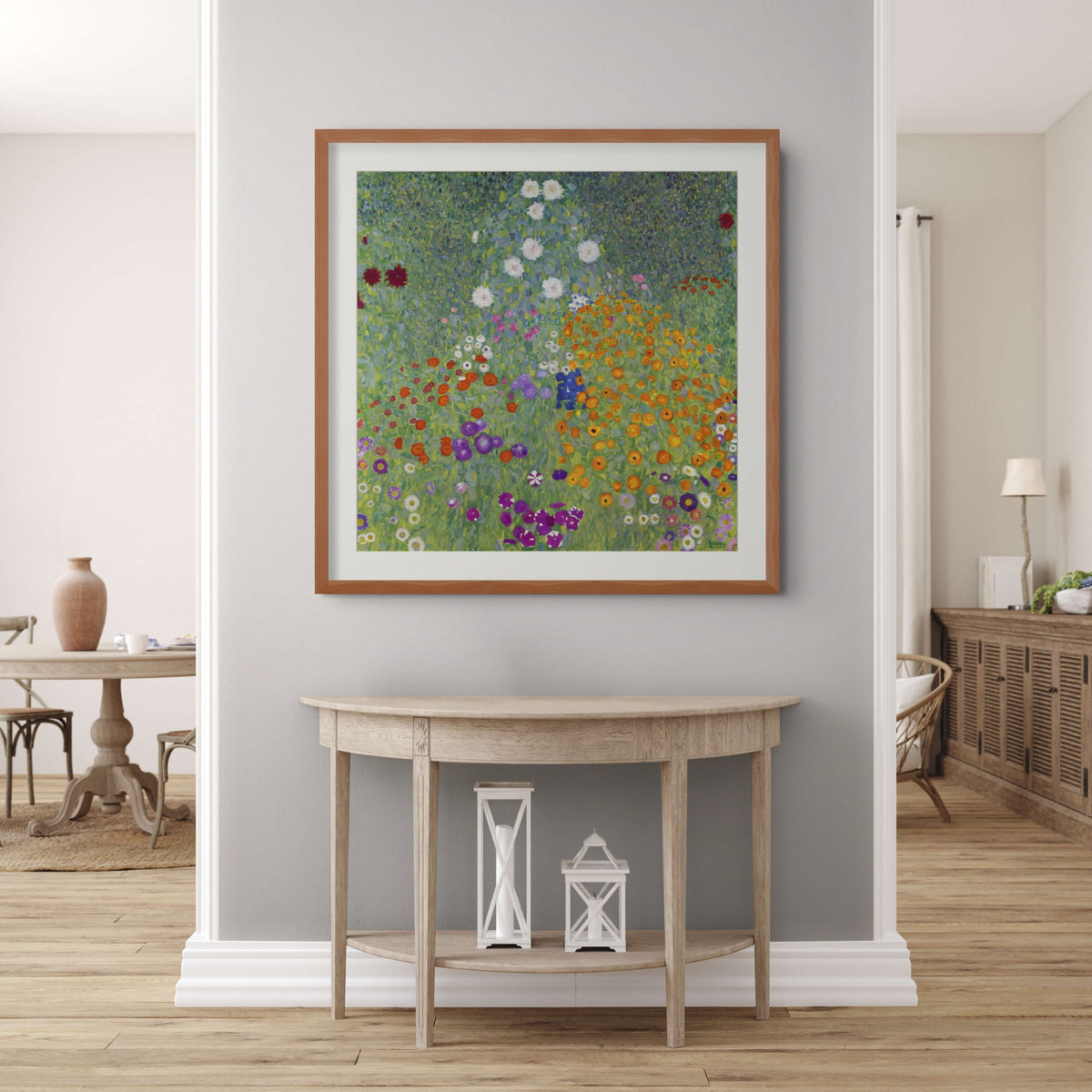 Farm Garden - Gustav Klimt - Premium 430g Canvas (gallery quality)
