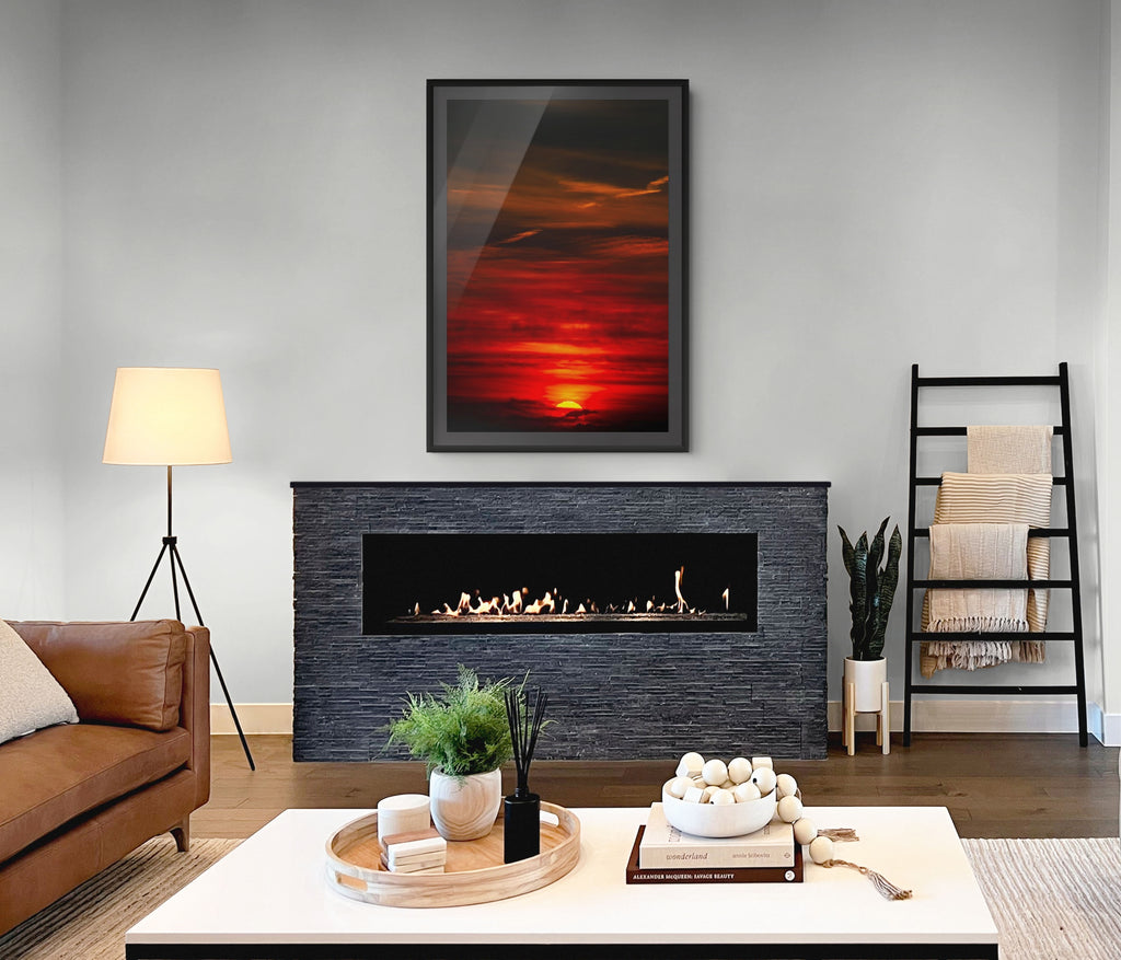 Cielo y Paisaje - Lienzo premium 430g (calidad de galeria)