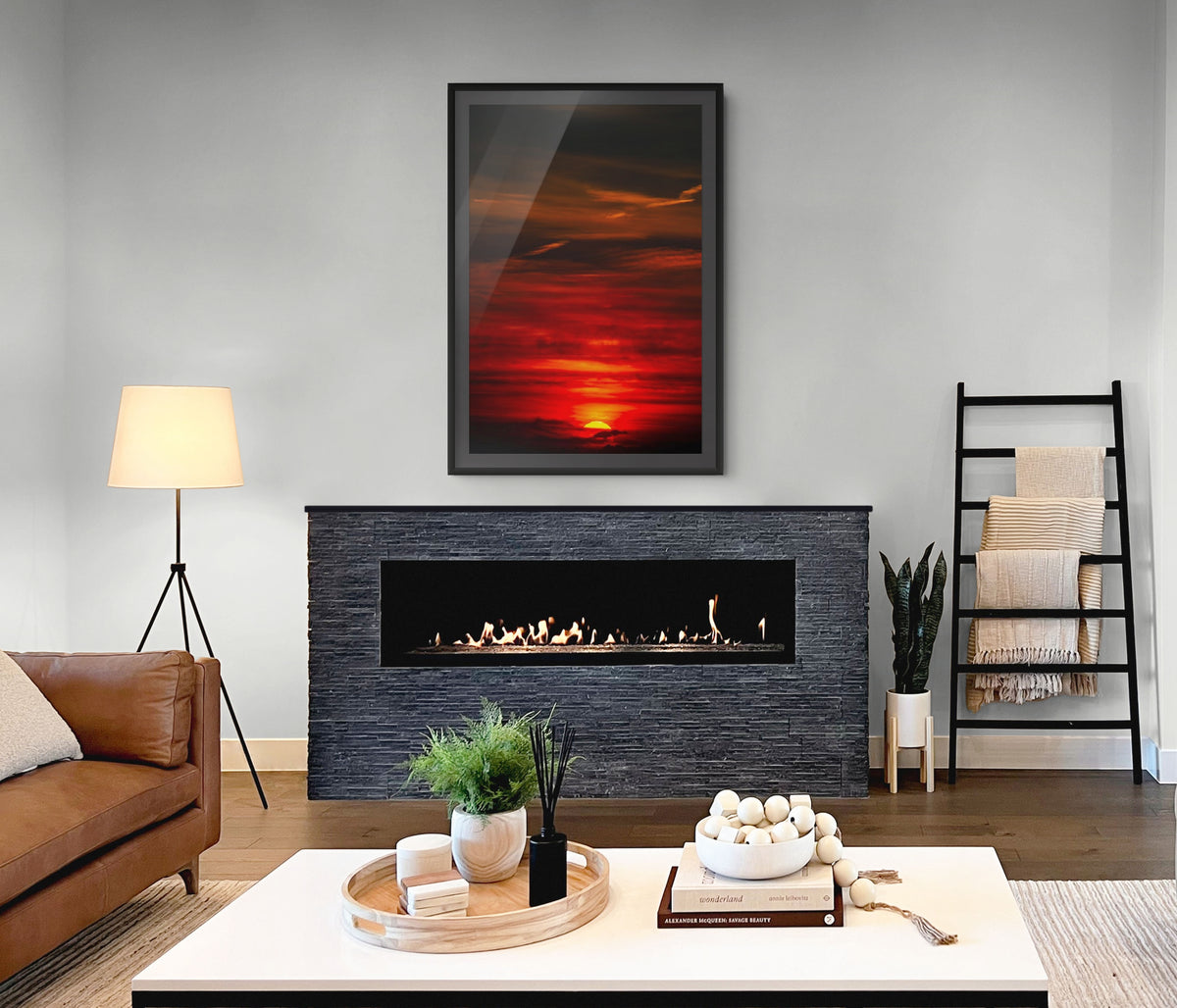 Cielo y Paisaje - Lienzo premium 430g (calidad de galeria)