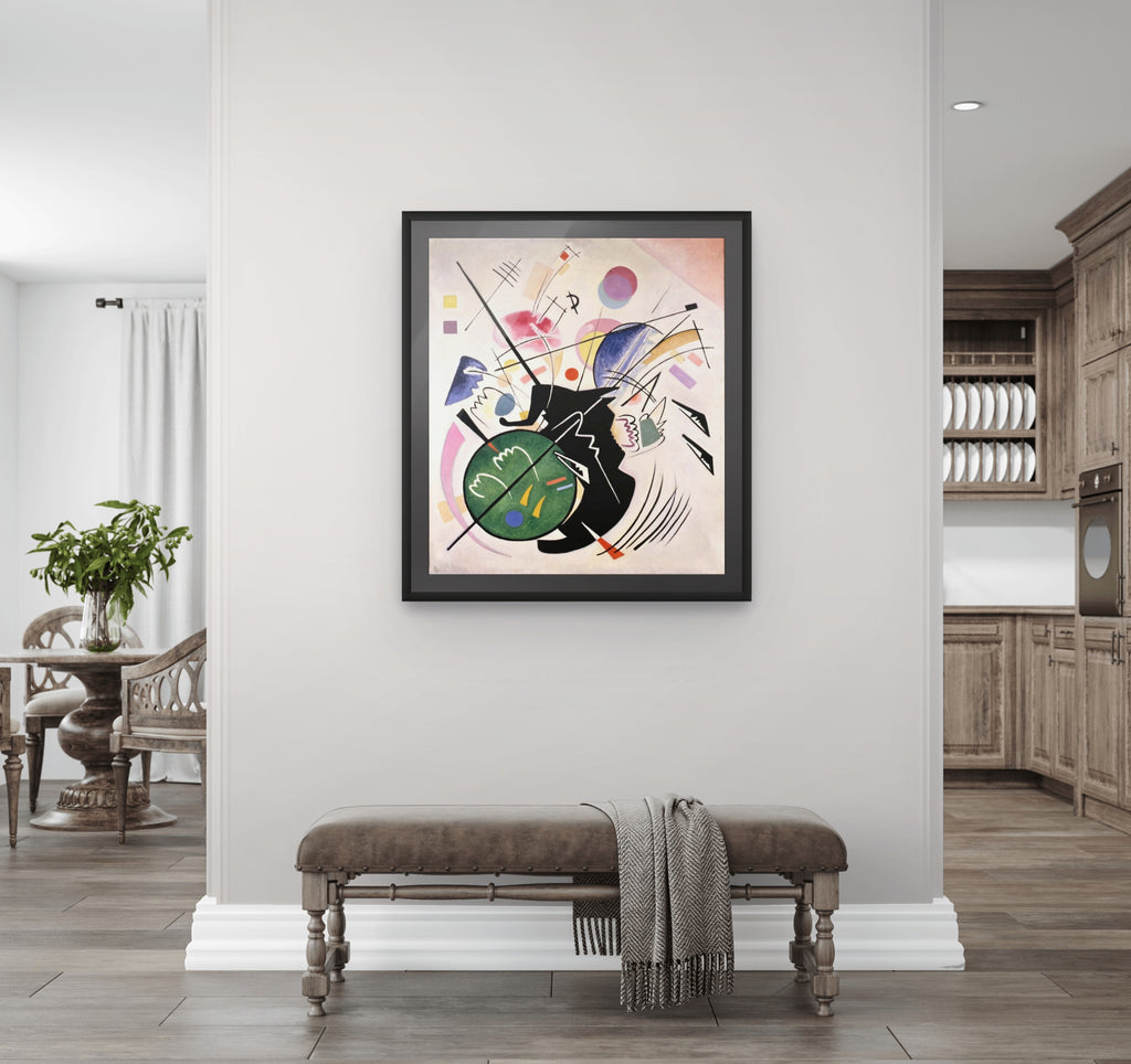 Black Form - Wassily Kandinsky - Premium canvas 430g (gallery quality)
