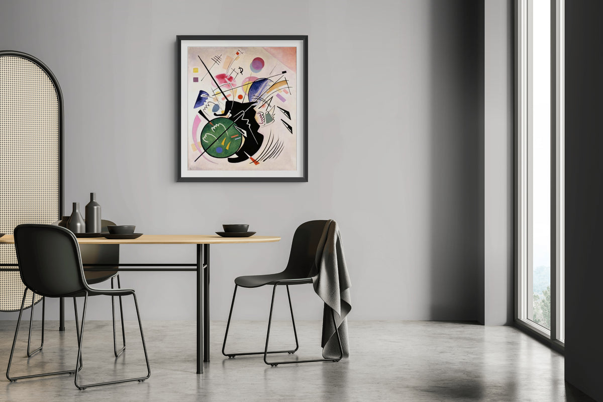 Black Form - Wassily Kandinsky - Premium canvas 430g (gallery quality)