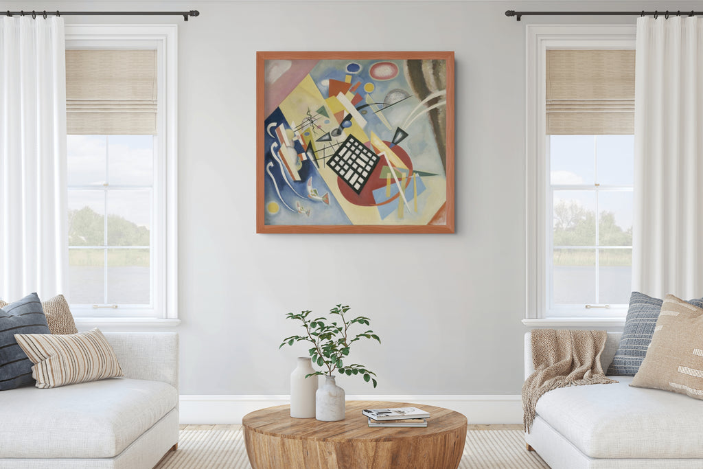 Grille noire - Vassily Kandinsky - Toile premium 430g (qualité galerie)