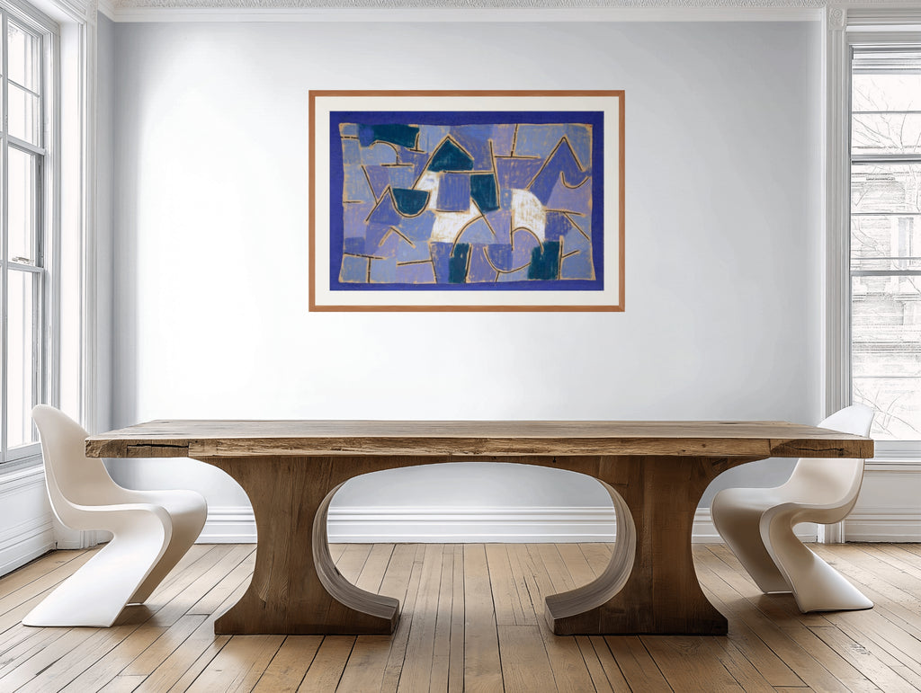 Noche Azul - Paul Klee - Lienzo premium 430g (calidad de galeria)
