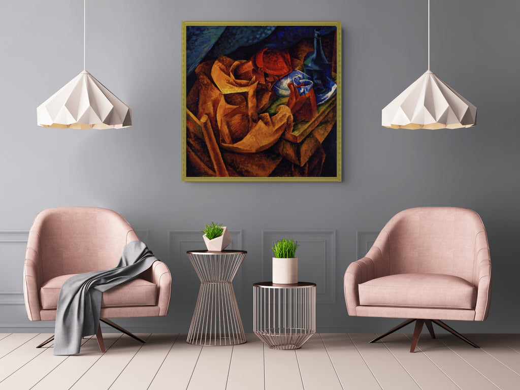 Le buveur - Umberto Boccioni - Toile premium 430g (qualité galerie)
