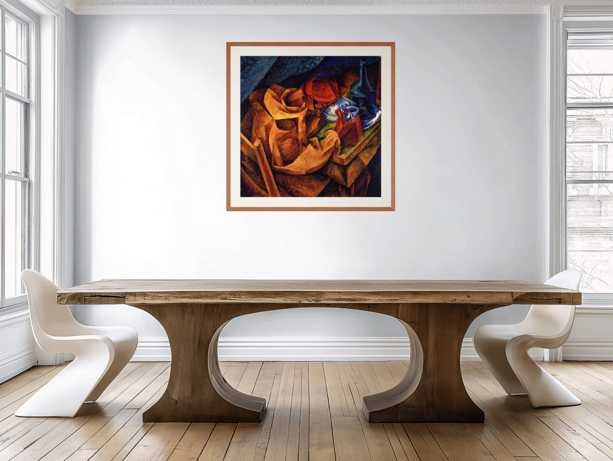 The Drinker - Umberto Boccioni - Premium Canvas 430g (gallery quality)