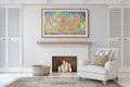 Paisaje colorido - Paul Klee - Lienzo premium 430g (calidad de galeria)