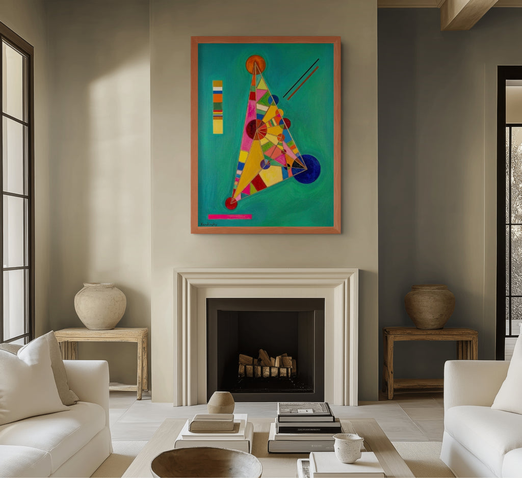 Couple on Horseback - Wassily Kandinsky - Premium 430g canvas (gallery quality)