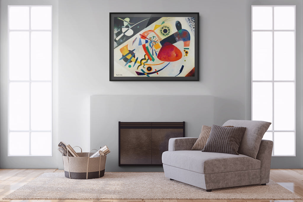 Couple à cheval - Vassily Kandinsky - Toile premium 430g (qualité galerie)