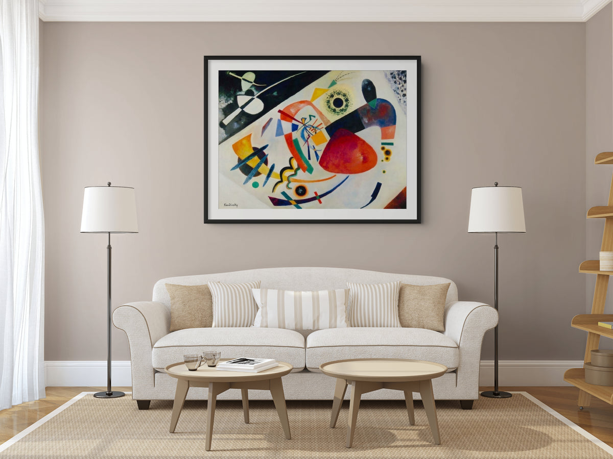 Couple à cheval - Vassily Kandinsky - Toile premium 430g (qualité galerie)