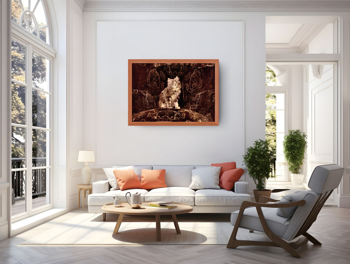 Cat - Paul Klee - Premium Canvas 430g (gallery quality)