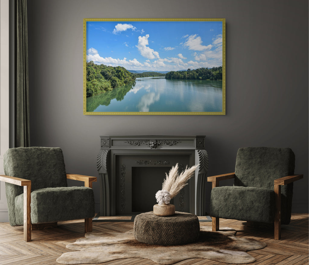 Cielo y Paisaje - Lienzo premium 430g (calidad de galeria)