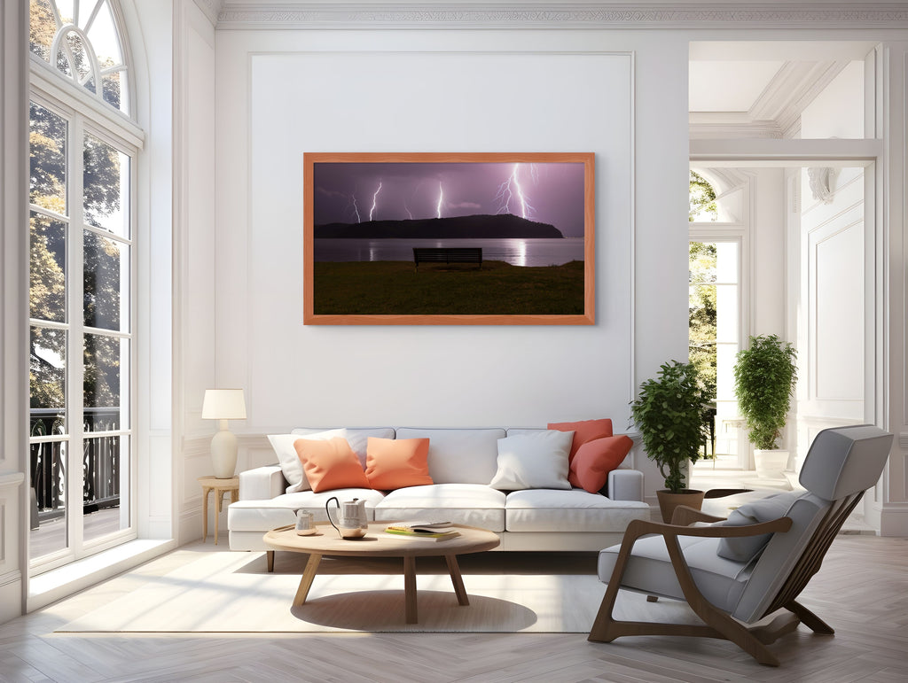 Cielo y Paisaje - Lienzo premium 430g (calidad de galeria)