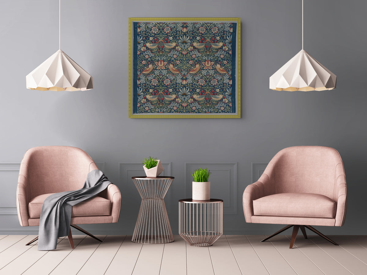The Strawberry Thief - William Morris - Premium Canvas 430g (gallery quality)
