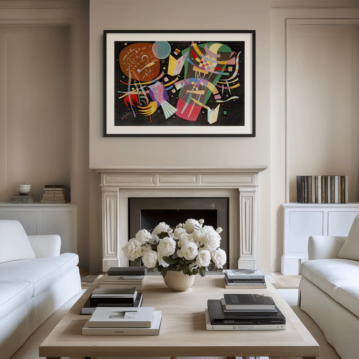 Composition X - Wassily Kandinsky - Premium 430g canvas (gallery quality)