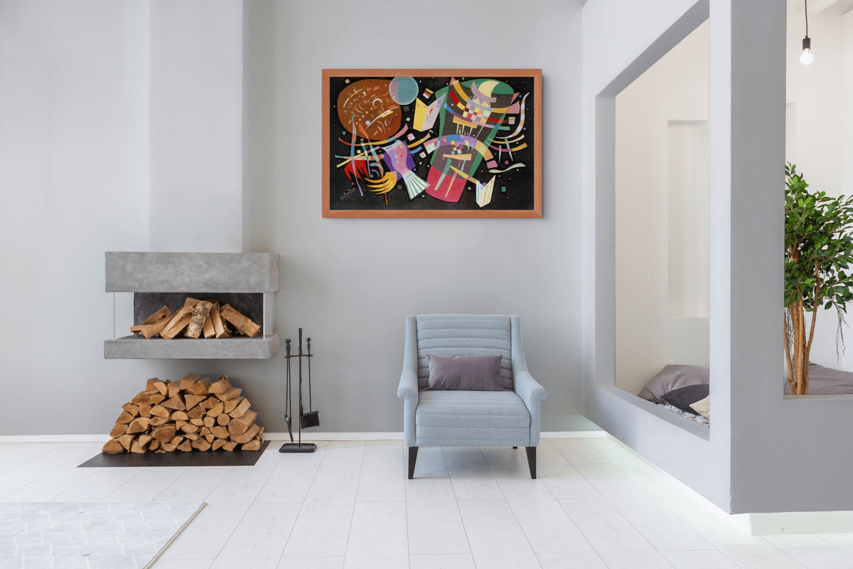 Composition X - Wassily Kandinsky - Premium 430g canvas (gallery quality)