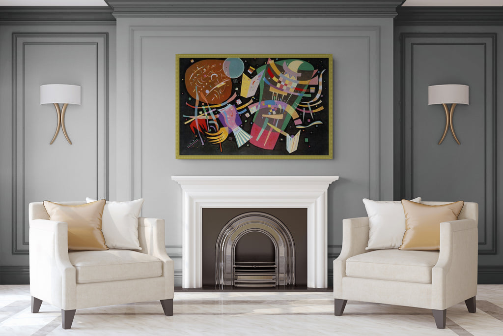 Composition X - Wassily Kandinsky - Premium 430g canvas (gallery quality)