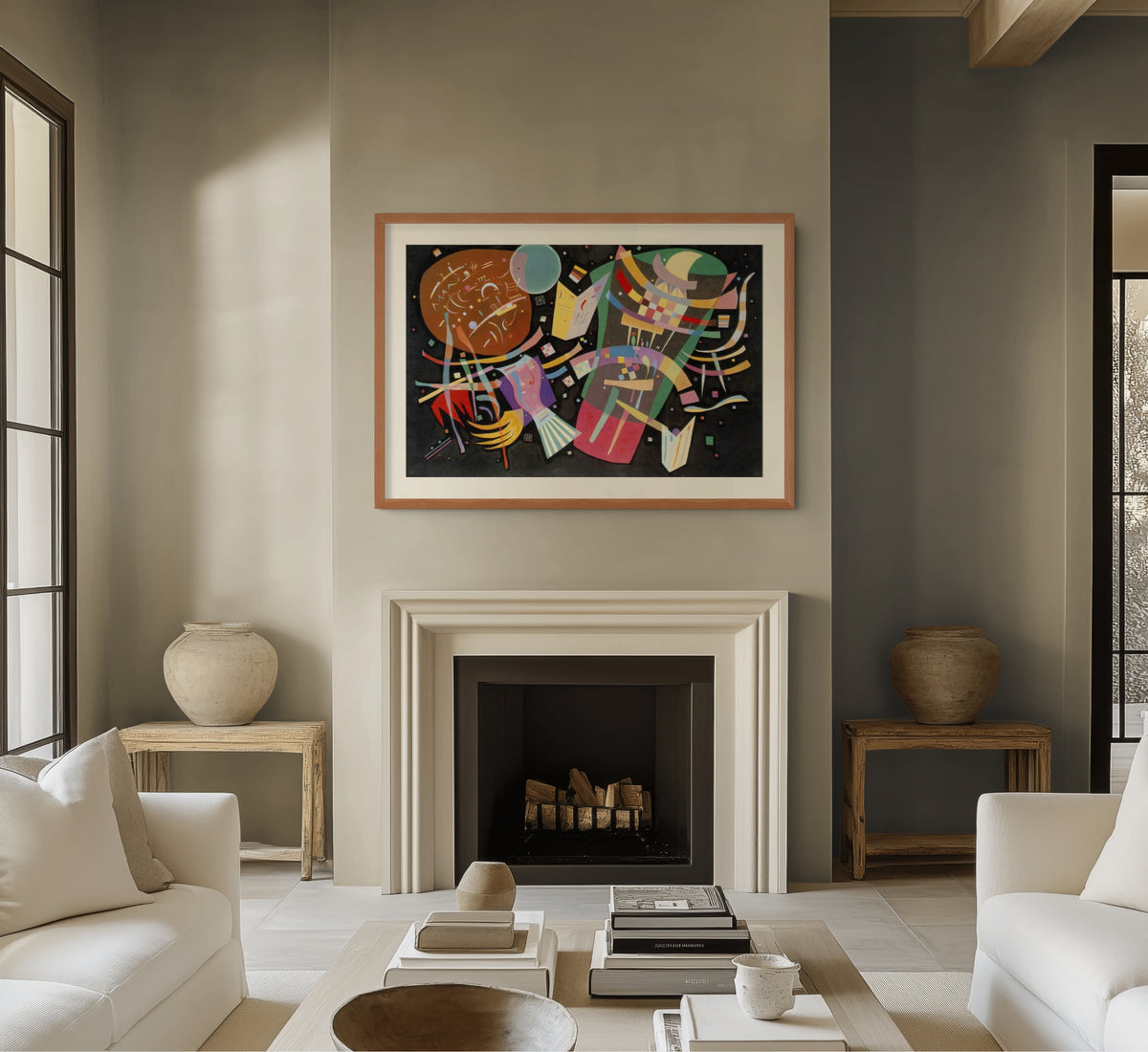 Composition X - Wassily Kandinsky - Premium 430g canvas (gallery quality)