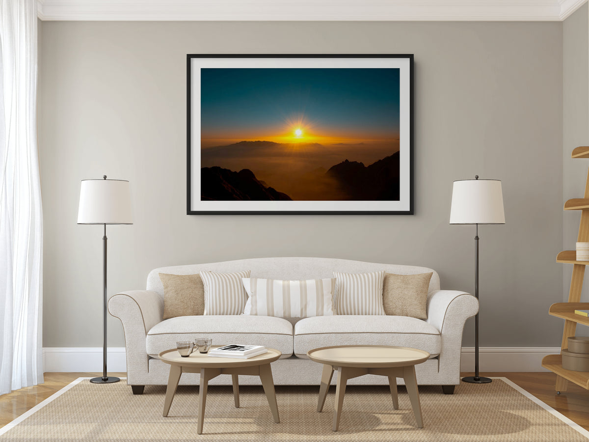 Cielo y Paisaje - Lienzo premium 430g (calidad de galeria)