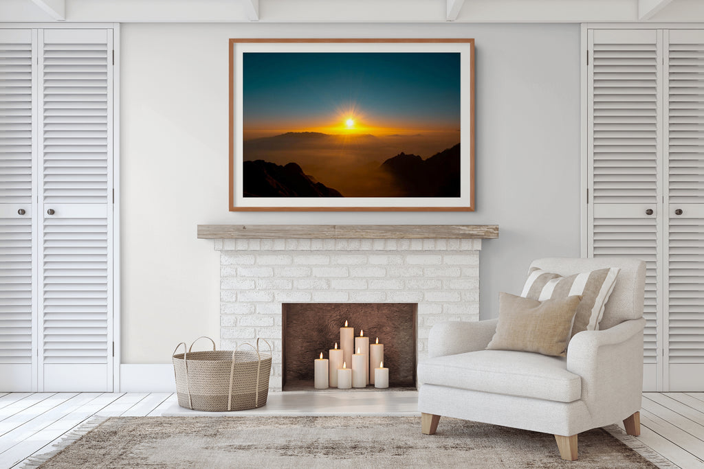 Cielo y Paisaje - Lienzo premium 430g (calidad de galeria)