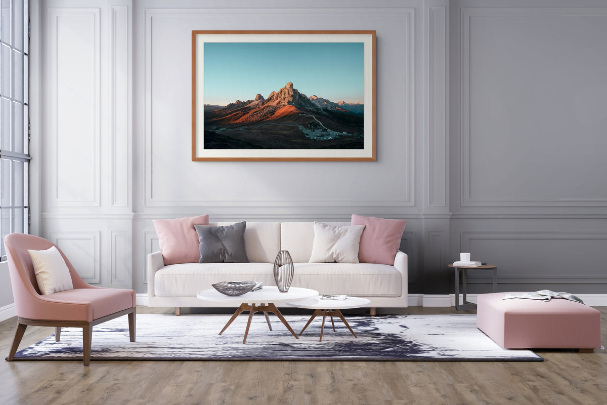 Cielo y Paisaje - Lienzo premium 430g (calidad de galeria)