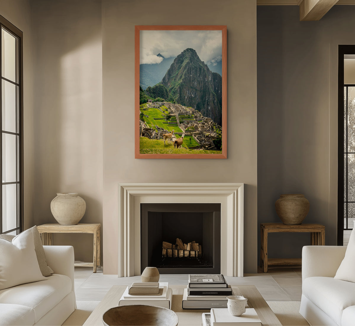 Cielo y Paisaje - Lienzo premium 430g (calidad de galeria)