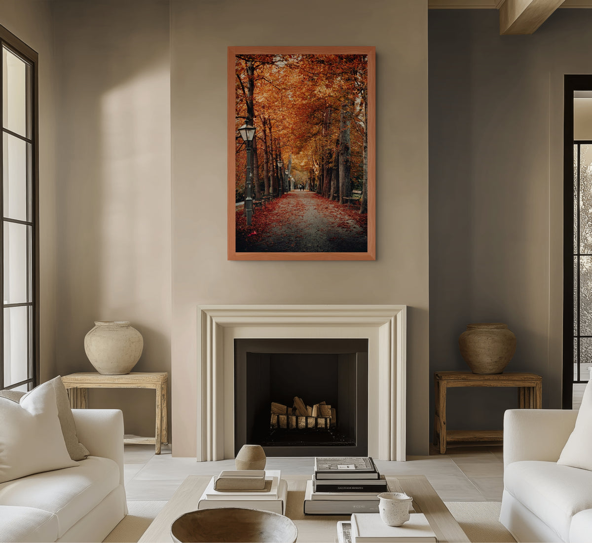 Cielo y Paisaje - Lienzo premium 430g (calidad de galeria)