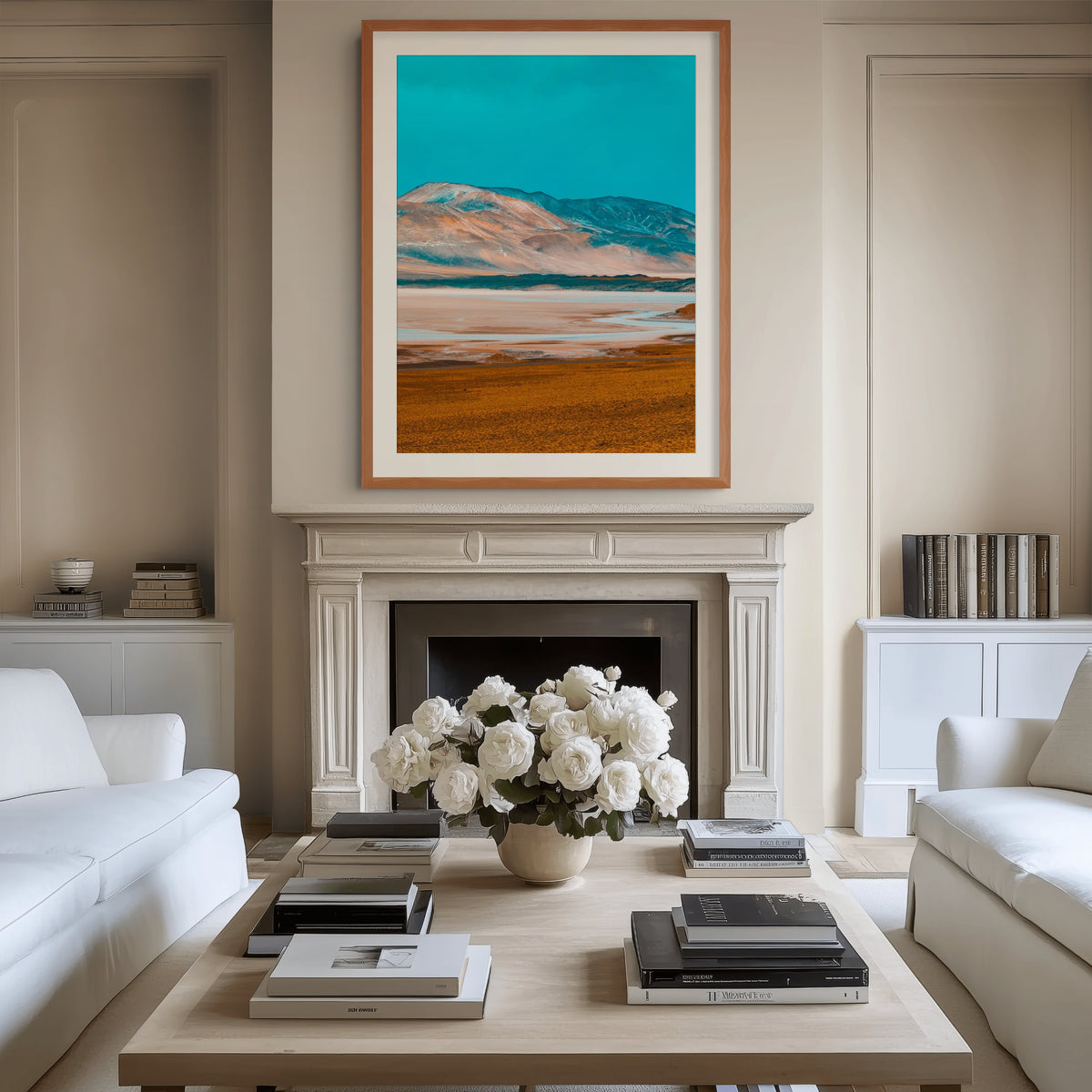 Cielo y Paisaje - Lienzo premium 430g (calidad de galeria)