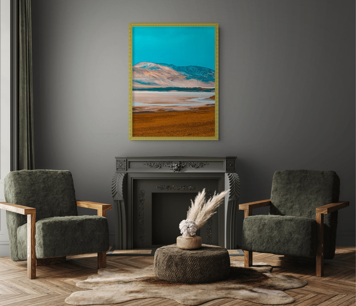Cielo y Paisaje - Lienzo premium 430g (calidad de galeria)
