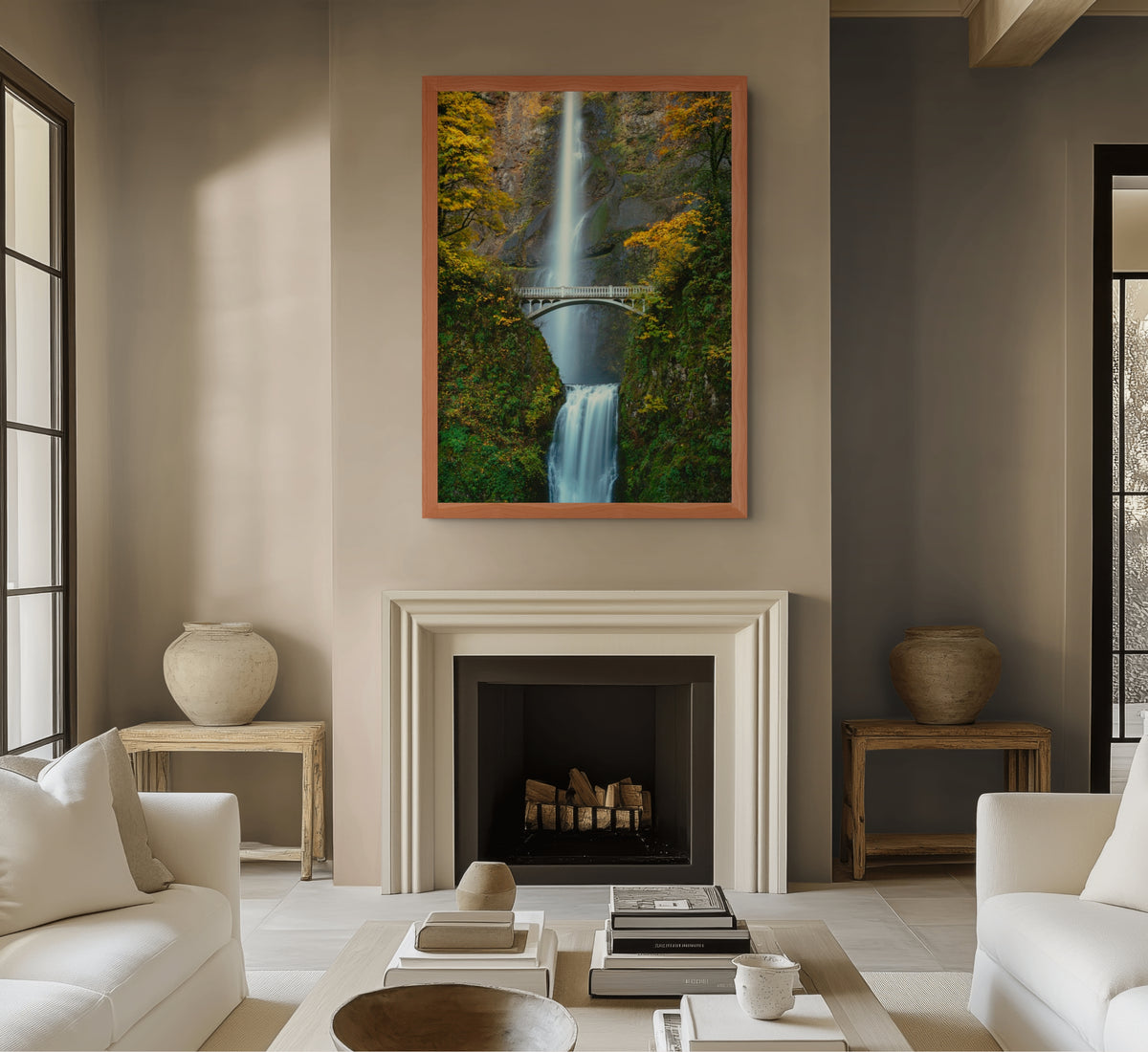 Cielo y Paisaje - Lienzo premium 430g (calidad de galeria)