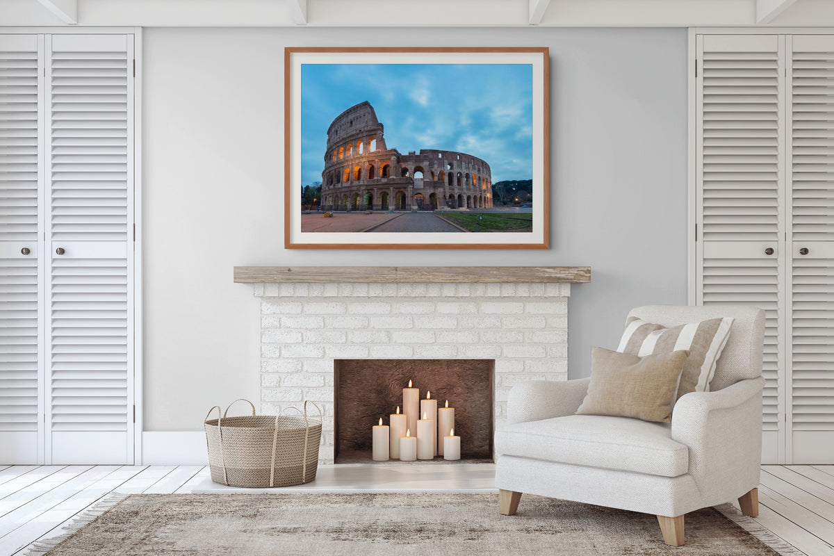Cielo y Paisaje - Lienzo premium 430g (calidad de galeria)