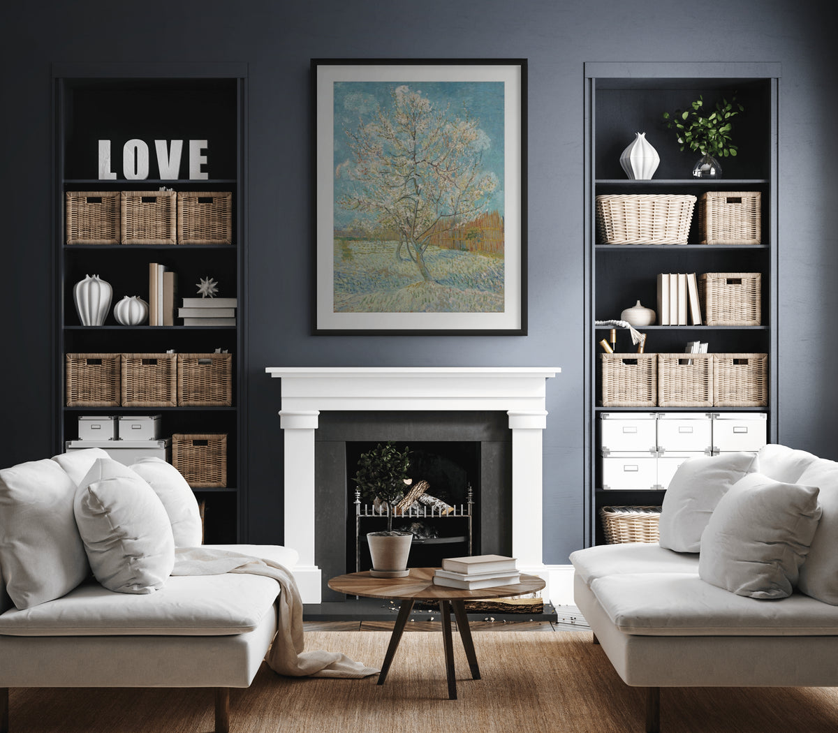 The Starry Night - Vincent Van Gogh - Premium 430g canvas (gallery quality)