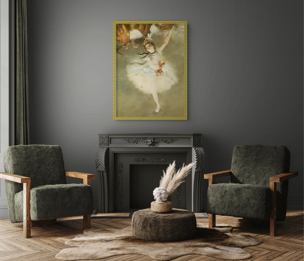 The Ballet Class - Edgar Degas - Premium Canvas 430g (gallery quality)