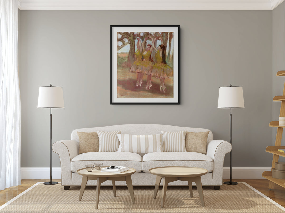 The Ballet Class - Edgar Degas - Premium Canvas 430g (gallery quality)