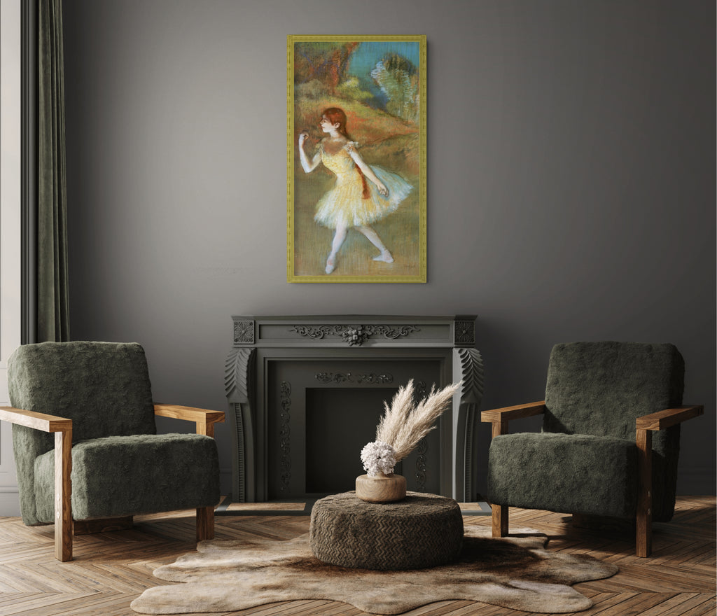 The Ballet Class - Edgar Degas - Premium Canvas 430g (gallery quality)