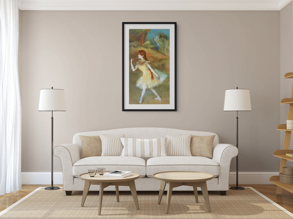 The Ballet Class - Edgar Degas - Premium Canvas 430g (gallery quality)