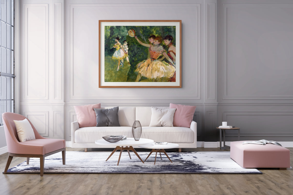 The Ballet Class - Edgar Degas - Premium Canvas 430g (gallery quality)