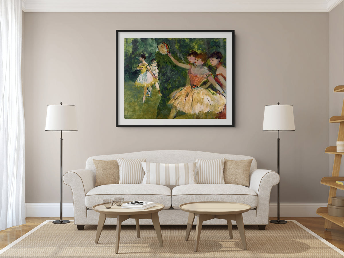 The Ballet Class - Edgar Degas - Premium Canvas 430g (gallery quality)