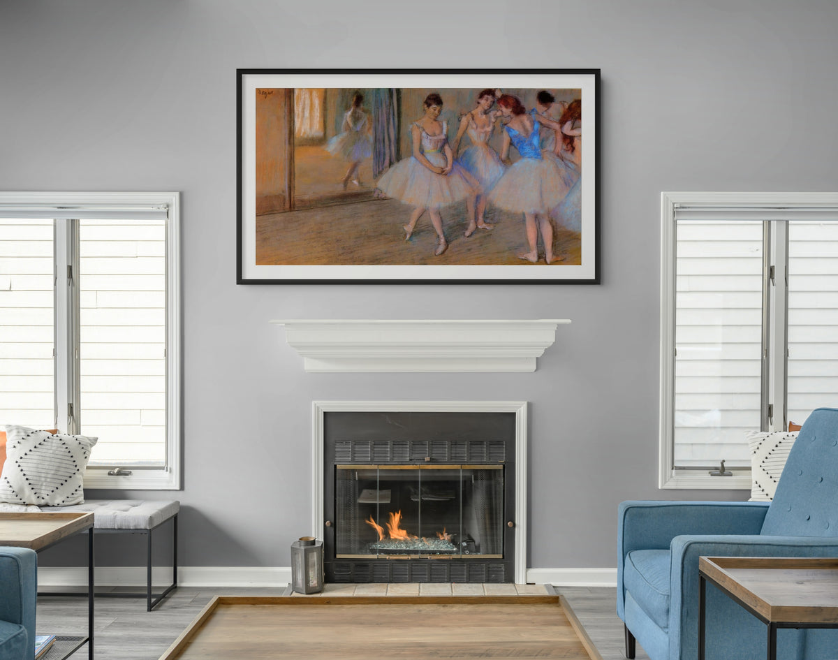 The Ballet Class - Edgar Degas - Premium Canvas 430g (gallery quality)