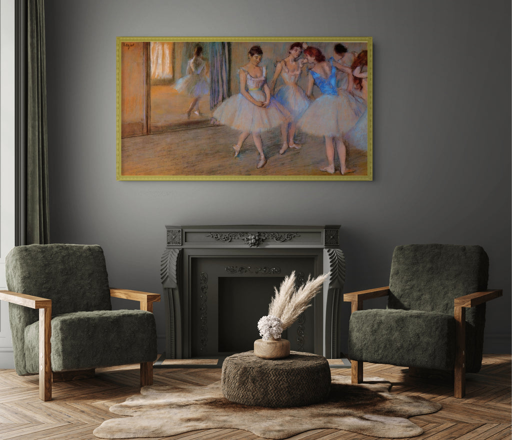 The Ballet Class - Edgar Degas - Premium Canvas 430g (gallery quality)