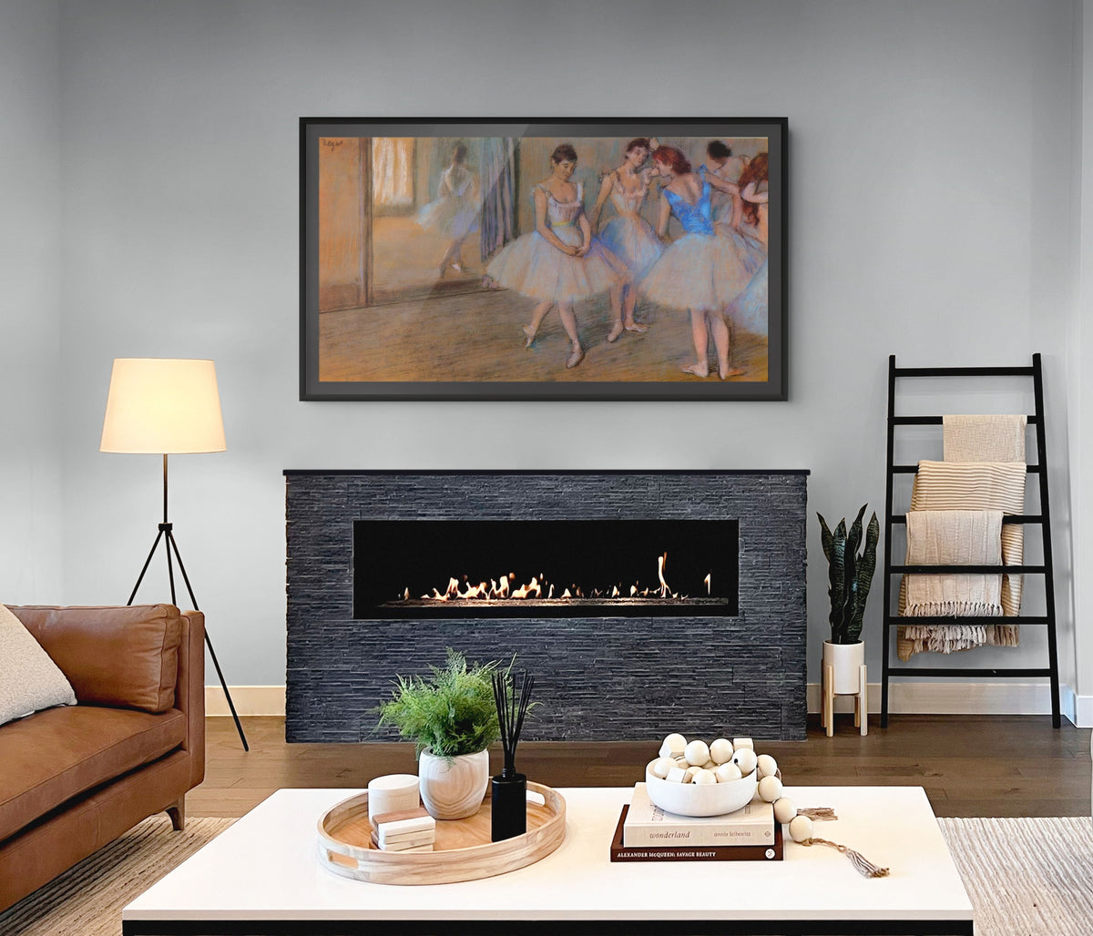 The Ballet Class - Edgar Degas - Premium Canvas 430g (gallery quality)