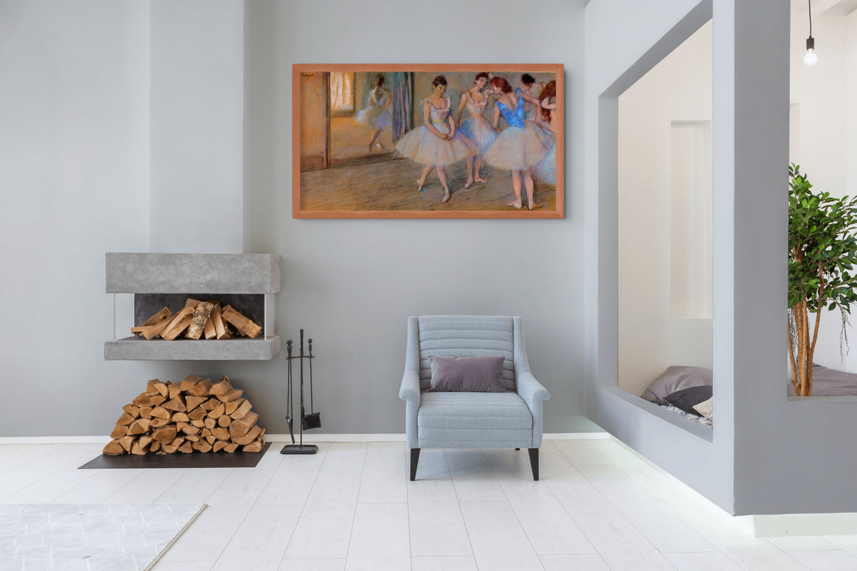 The Ballet Class - Edgar Degas - Premium Canvas 430g (gallery quality)